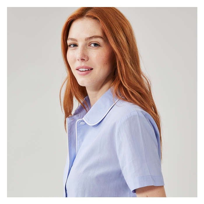 Women's Poplin Pajama Shirt